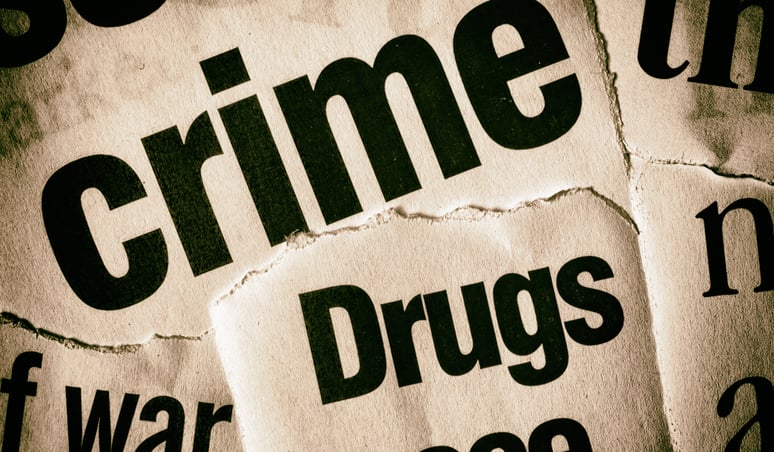 War on Drugs Newspaper Clips