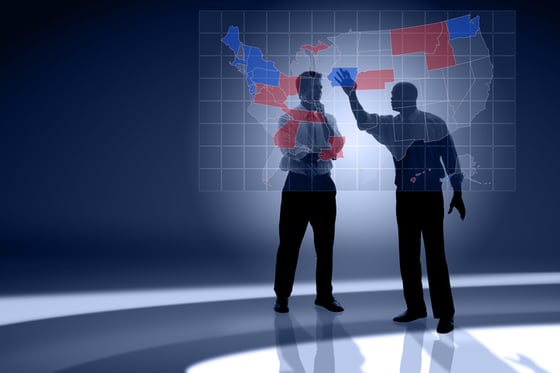 People with Election Map 