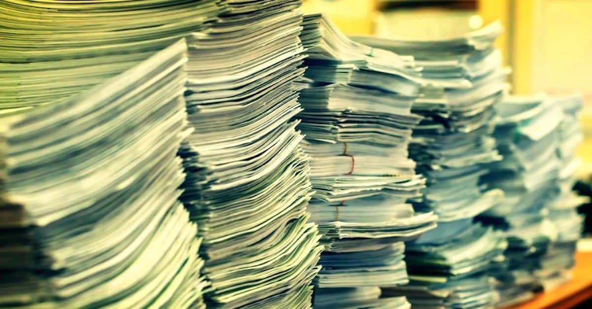 Stacks of Paper